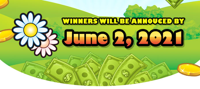 Winners will be announced by June 2, 2021!
