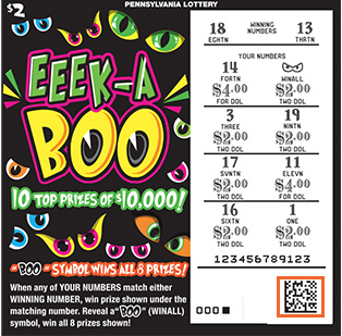 This ticket image shows where the barcodes can be found.