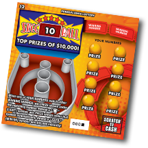 Image of a scratch-off ticket