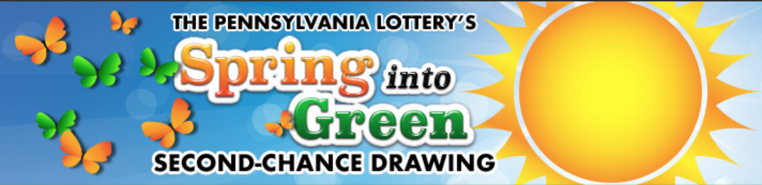 Pennsylvania Lottery's Spring into Green Second-Chance Drawing